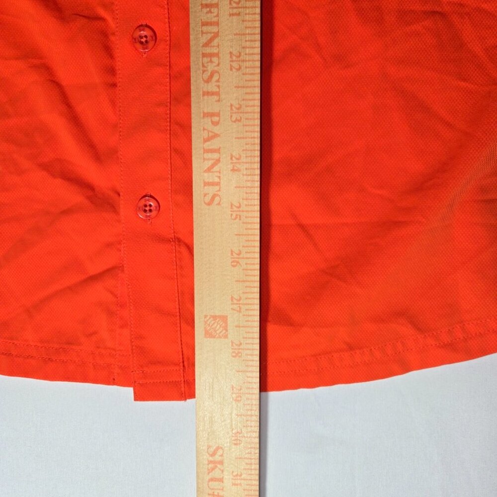Under Armour Auburn Tigers Mens Medium Vented Button Up Shirt War Eagle UM8117 - Picture 10 of 10